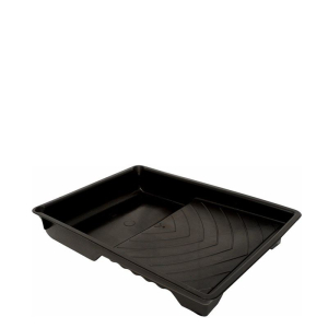 BLACK PLASTIC PAINT TRAY