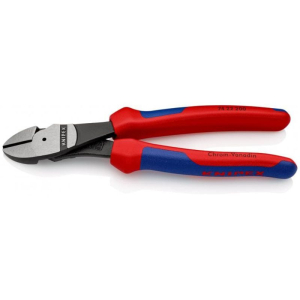 KNIPEX HIGH LEVERAGE SIDE CUTTERS WITH 12 DEGREE ANGLED HEAD 7422 KNIPEX HIGH LEVERAGE SIDE CUTTERS WITH 12 DEGREE ANGLED HEAD 7422