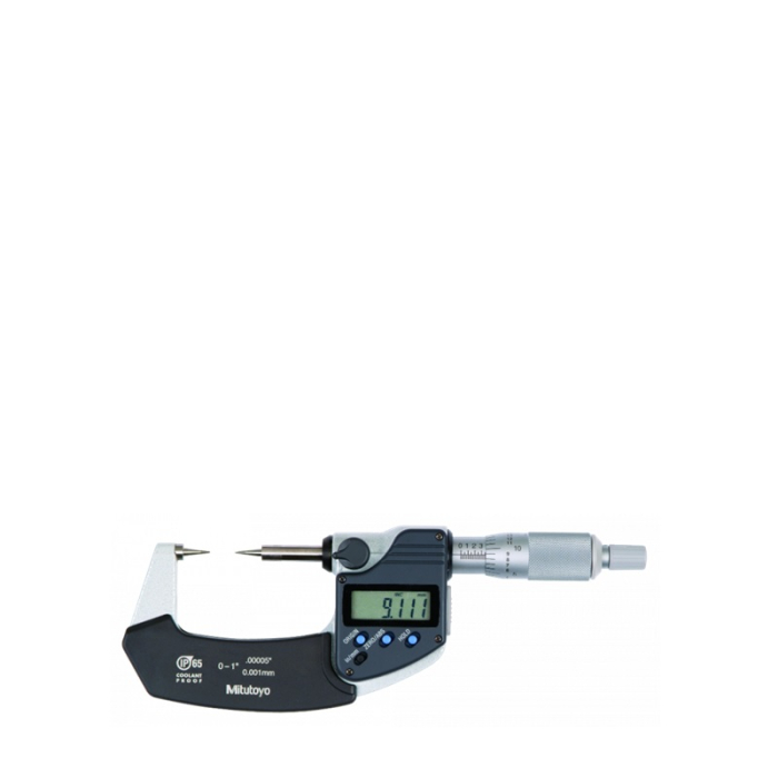 MITUTOYO DIGITAL POINT MICROMETER MITUTOYO DIGITAL POINT MICROMETER