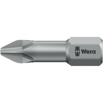 WERA PHILLIPS 25MM EXTRA TOUGH TORSION BIT WERA PHILLIPS 25MM EXTRA TOUGH TORSION BIT