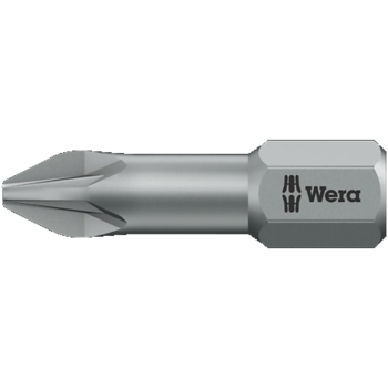 WERA POZIDRIV 25MM TZ EXTRA TOUGH TORSION BIT WERA POZIDRIV 25MM TZ EXTRA TOUGH TORSION BIT