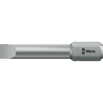 WERA 41MM EXTRA TOUGH SLOTTED BIT 5/16inch HEX DRIVE WERA 41MM EXTRA TOUGH SLOTTED BIT 5/16inch HEX DRIVE