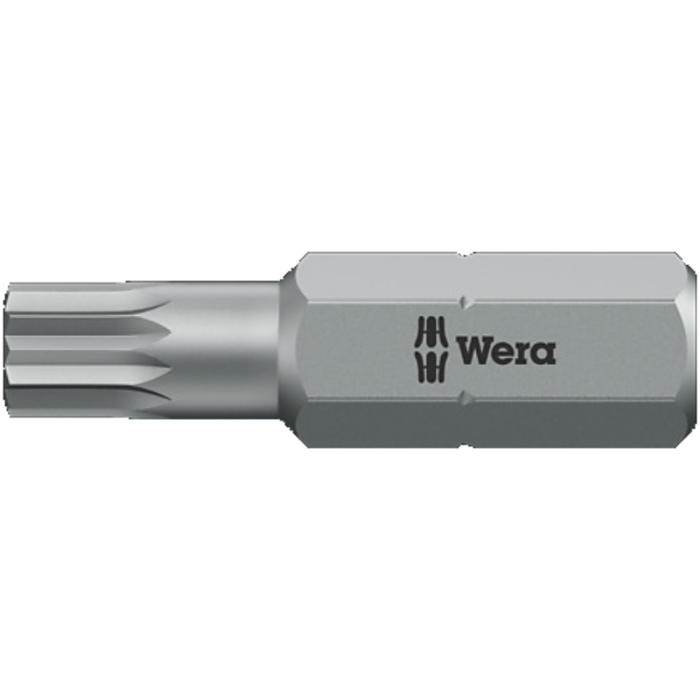 WERA 25MM EXTRA TOUGH XZN SPLINE BIT WERA 25MM EXTRA TOUGH XZN SPLINE BIT
