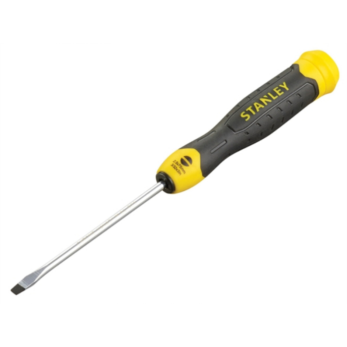 STANLEY PARALLEL CUSHION GRIP SCREWDRIVER 75MM STANLEY PARALLEL CUSHION GRIP SCREWDRIVER 75MM