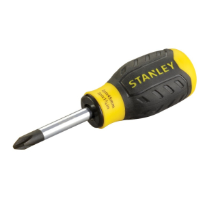STANLEY STUBBY PHILLIPS CUSHION GRIP SCREWDRIVER STANLEY STUBBY PHILLIPS CUSHION GRIP SCREWDRIVER