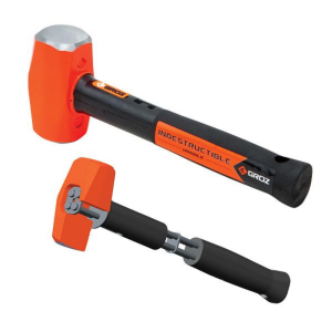 GROZ CLUB HAMMER INDESTRUCTIBLE HANDLE