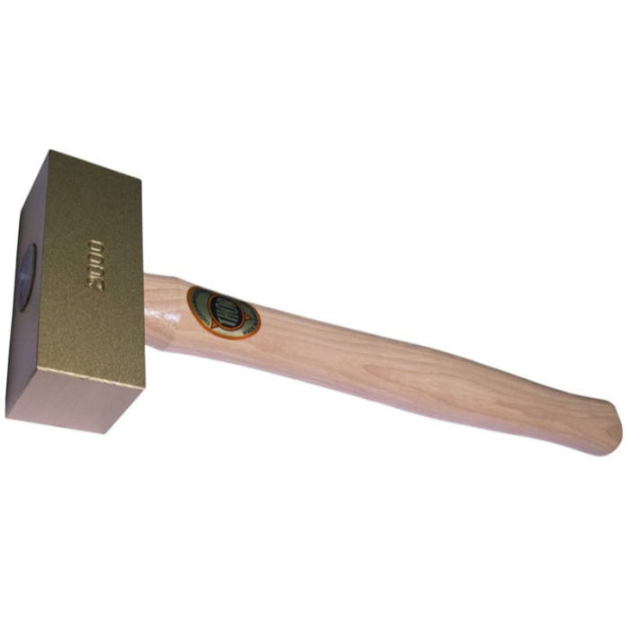THOR SQUARE SOLID BRASS MALLET THOR SQUARE SOLID BRASS MALLET