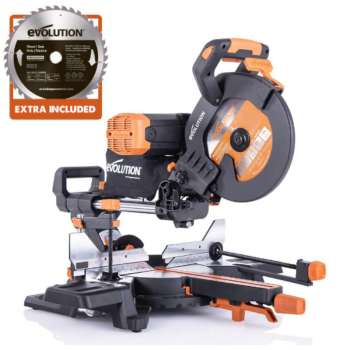 EVOLUTION DOUBLE BEVEL SLIDING COMPOUND MITRE SAW EVOLUTION DOUBLE BEVEL SLIDING COMPOUND MITRE SAW
