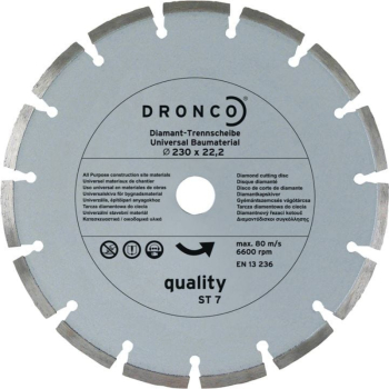 DRONCO ST-7 DIAMOND CUTTING DISC 22MM