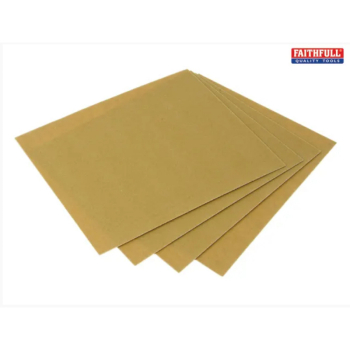 FAITHFULL GLASSPAPER SANDING SHEETS 230 X 280MM FAITHFULL GLASSPAPER SANDING SHEETS 230 X 280MM