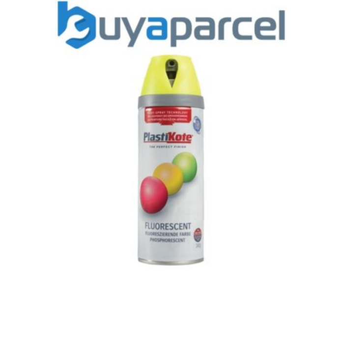 PLASTIKOTE TWIST & SPRAY FLUORESCENT SPRAY PAINT PLASTIKOTE TWIST & SPRAY FLUORESCENT SPRAY PAINT